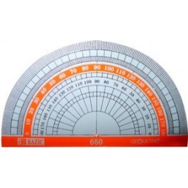 Faber Castell Template Protractor 180D