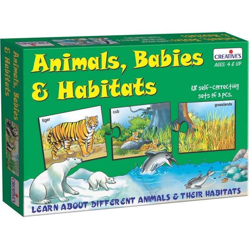 Animals, Babies and Habitats - BOSS - School and Office Supplies