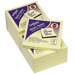 Snopake Adhesive Notes Yellow (100's