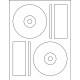 memorex cd labels 120pk matt