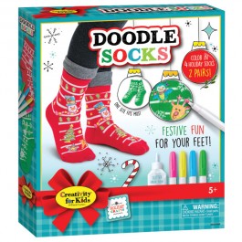 Holiday Doodle Socks