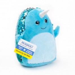 Mini Sequin Pets - Norbert the Narwhal
