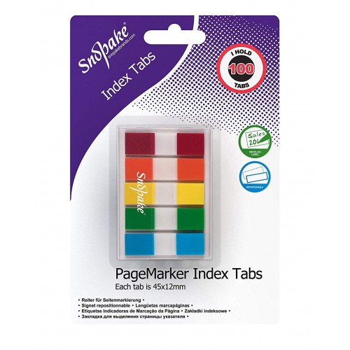 Snopake PageMarker Index Tabs