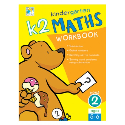 K2 Kindergarten Maths Workbook Bk 2