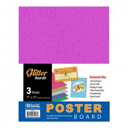 Poster Board Glitter (Bazic)