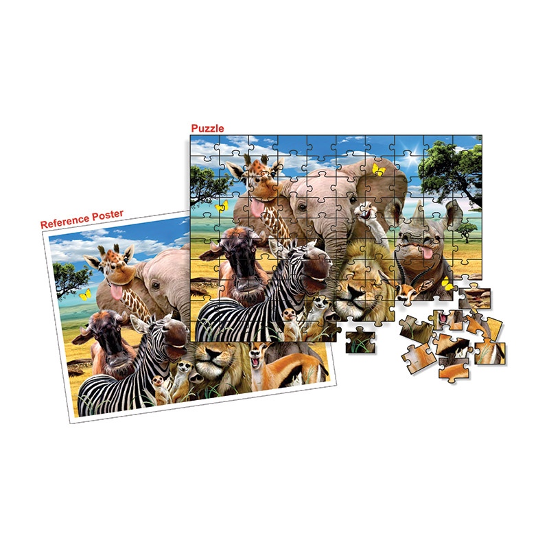 PUZZLE AFRICAN ANIMALS