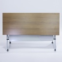 TRAINING TABLE FOLDING 60"X24" MEDIUM WALNUT