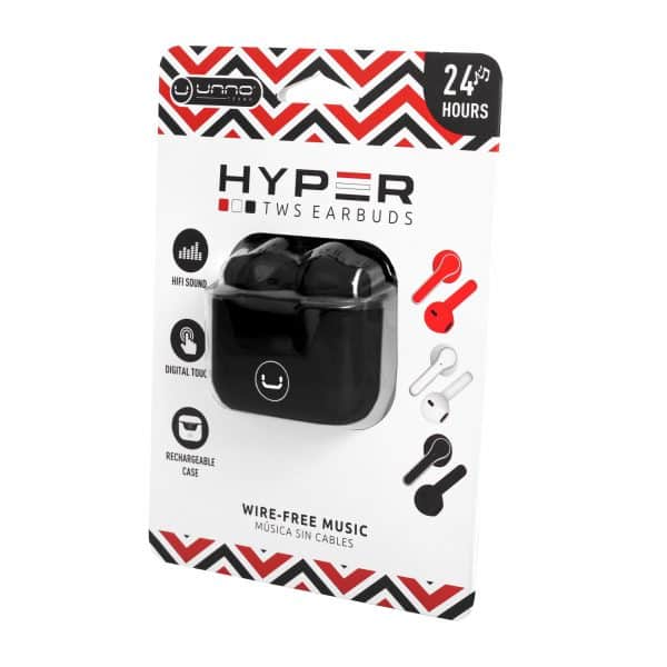 EARBUDS HYPER TWS- BLACK