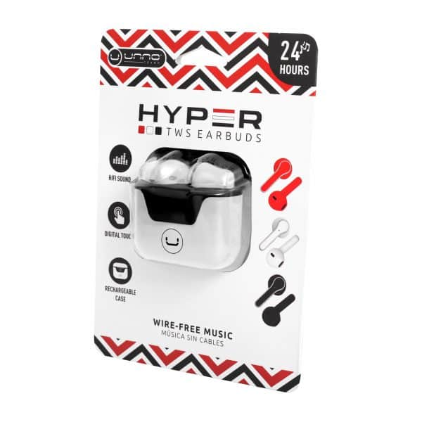 EARBUDS HYPER TWS- WHITE