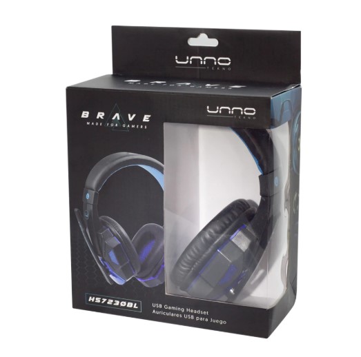 HEADSET BRAVE GAMING USB W/MIC