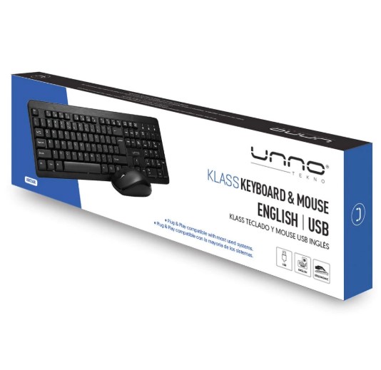 KEYBOARD & MOUSE COMBO USB