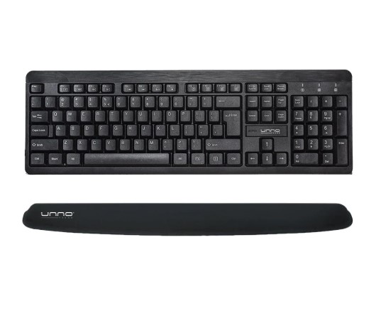 KEYBOARD WRIST GEL PAD -BLACK
