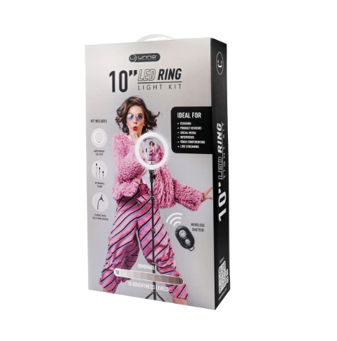 LED RING LIGHT 10'' WITH STAND | BOSS Trinidad