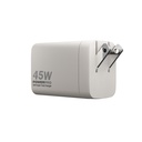 WALL FAST CHARGER GAN PD45W DUAL PORT TYPE A & C