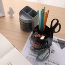 DESK ORGANIZER BLACK/GREY