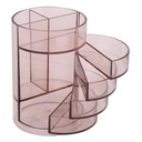DESK ORGANIZER BROWN