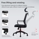 EXECUTIVE CHAIR MESH BACK BLACK
