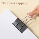 CLIP F/BACK 75MM BLACK