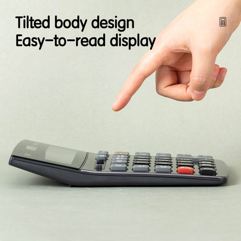 CALCULATOR DESKTOP 16 DIGITS DARK GREY
