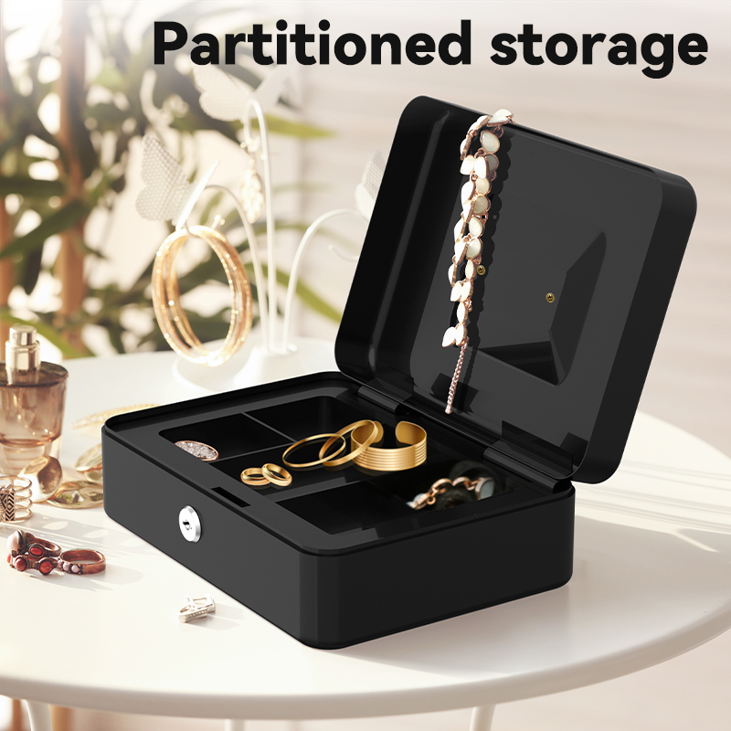 CASH BOX 18CM BLACK
