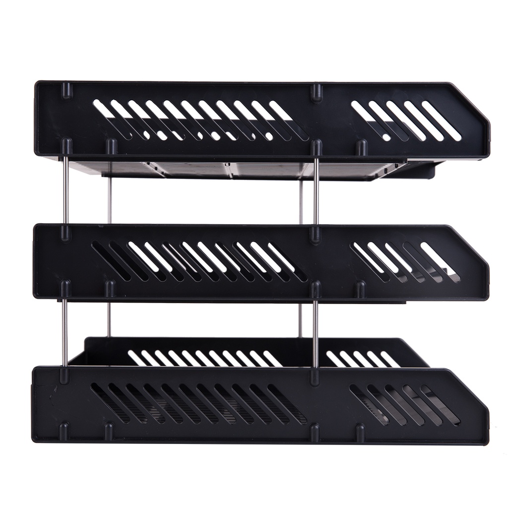 FILE LETTER TRAY 118MM BLACK