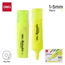 HIGHLIGHTER CHISEL TIP YELLOW