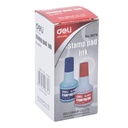 INK ENDORSING/STAMP PAD 40ML BLUE