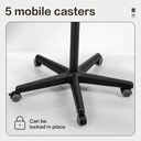 PAD FLIP CHART EASEL BLACK