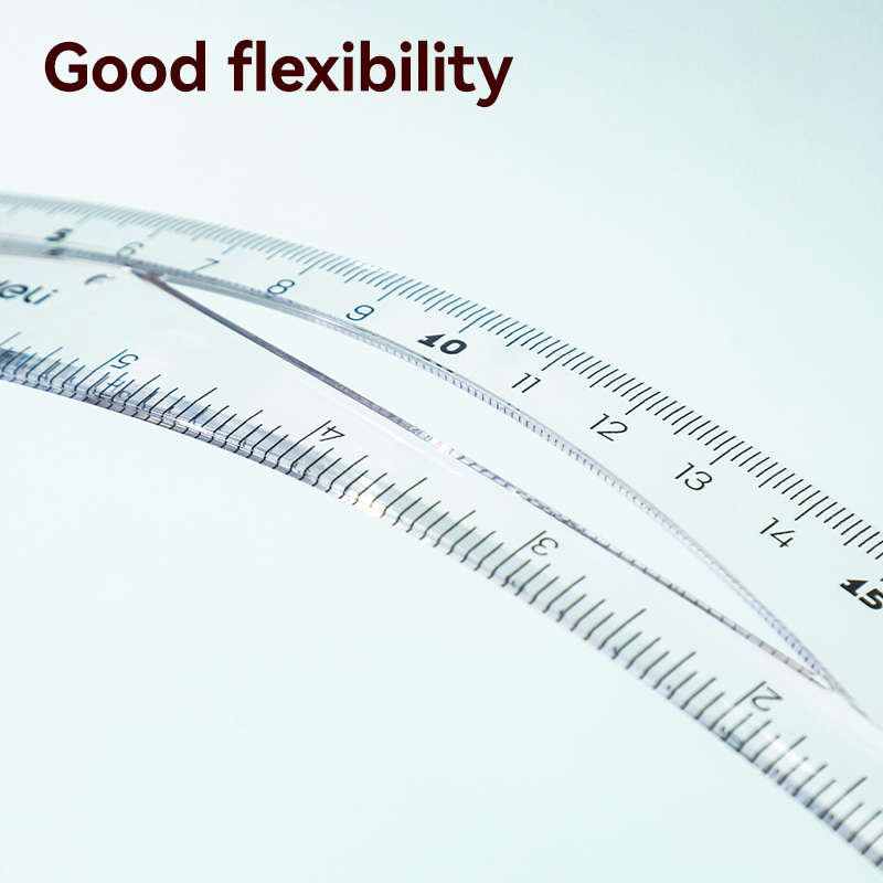 RULER 30CM TRANSPARENT