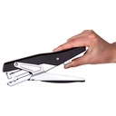 STAPLER PLIER 30 SHEETS BLACK/WHITE