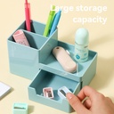 TIDY DESK ORGANIZER BLUE