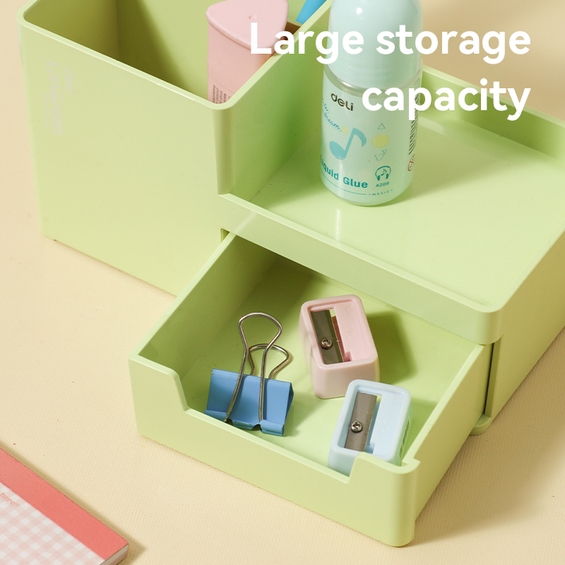 TIDY DESK ORGANIZER GREEN