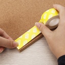TAPE MOUNTING WHITE 1MM*25.4MM*1.5M
