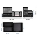 TIDY MESH DESK HLDR BLK