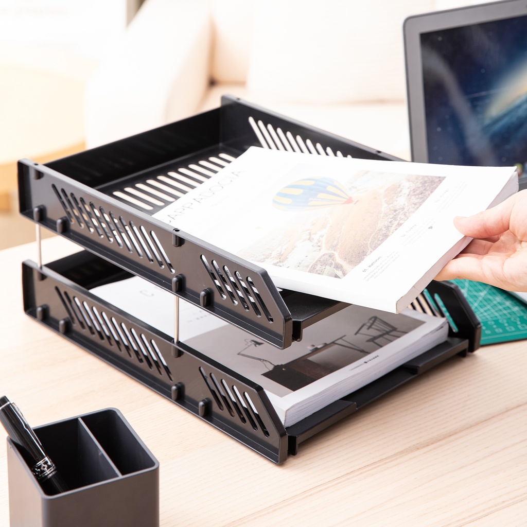 TRAY DESK BLK A4 (2)