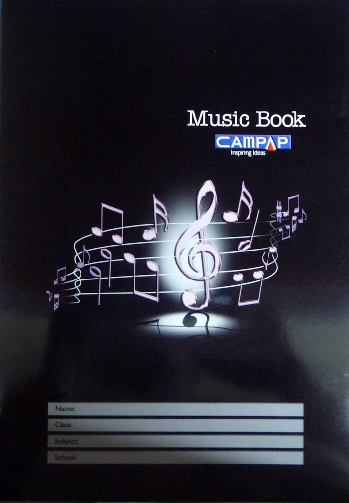BOOK MUSIC 12 STAVE A4-40PG