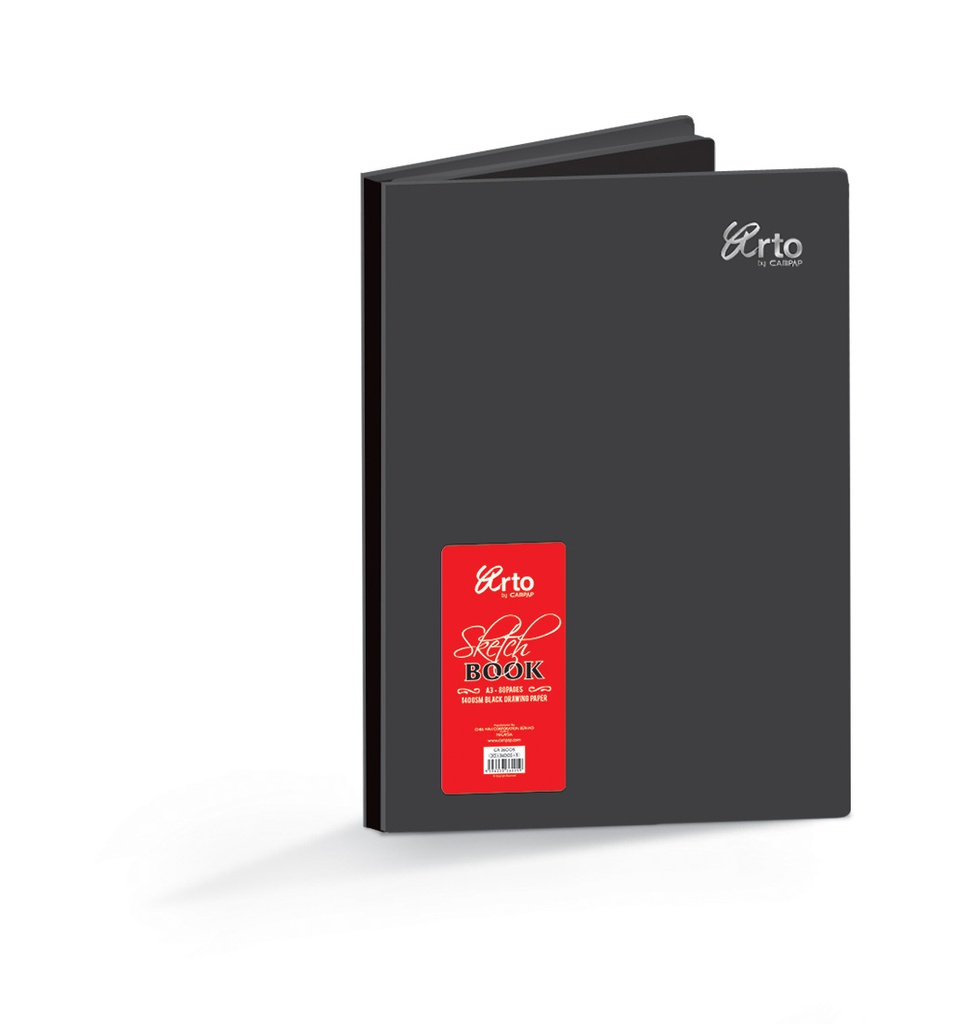 BOOK SKETCH HARD CVR A4 80PG (CR36136)