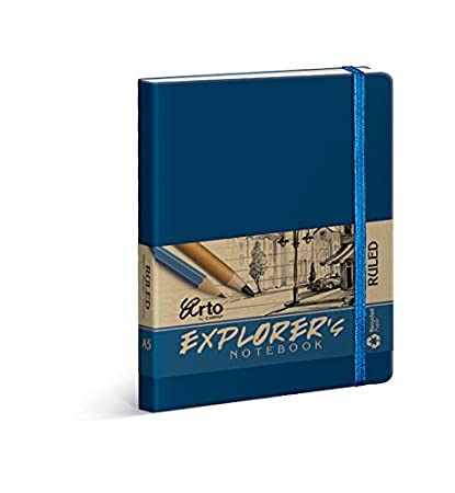BOOK NOTE RULED EXPLORER A6