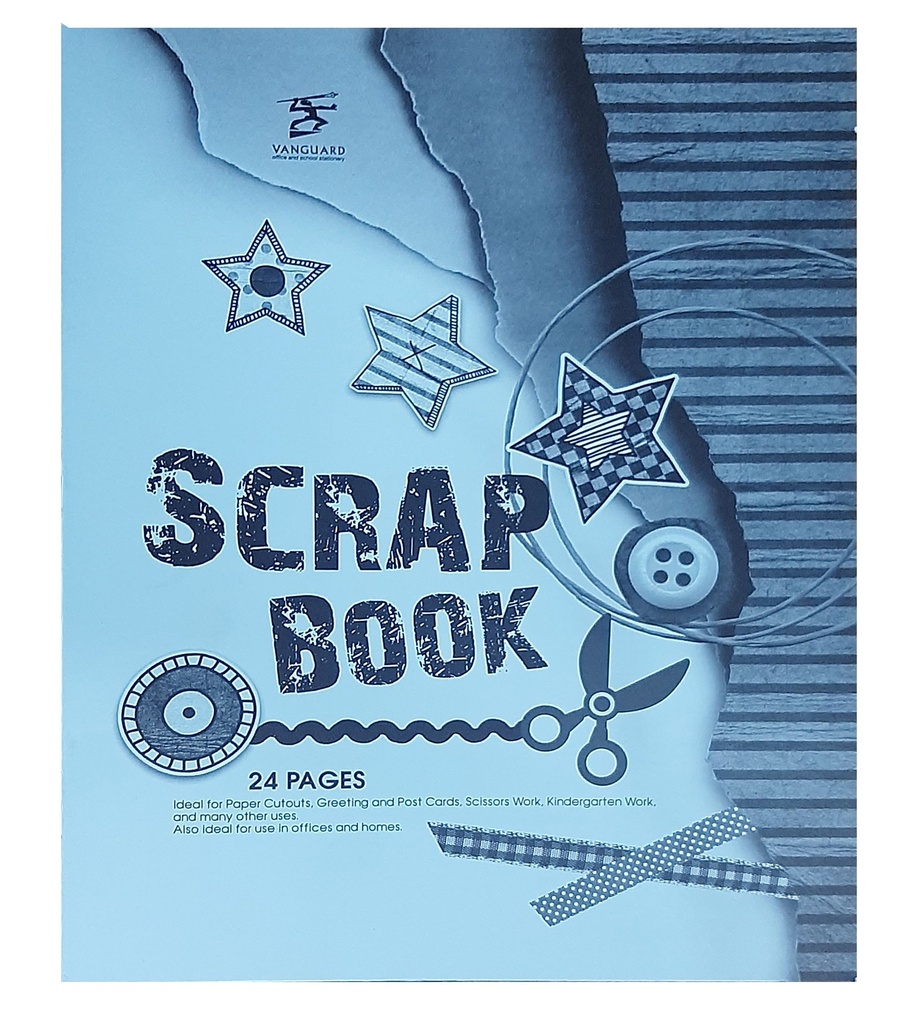 BOOK SCRAP 13X10 24PG CAMPA