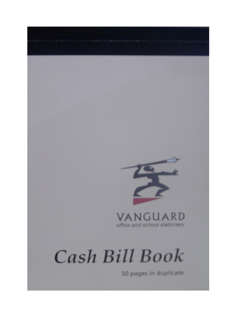 BOOK CASH BILL 4 X 6 (50 PG)