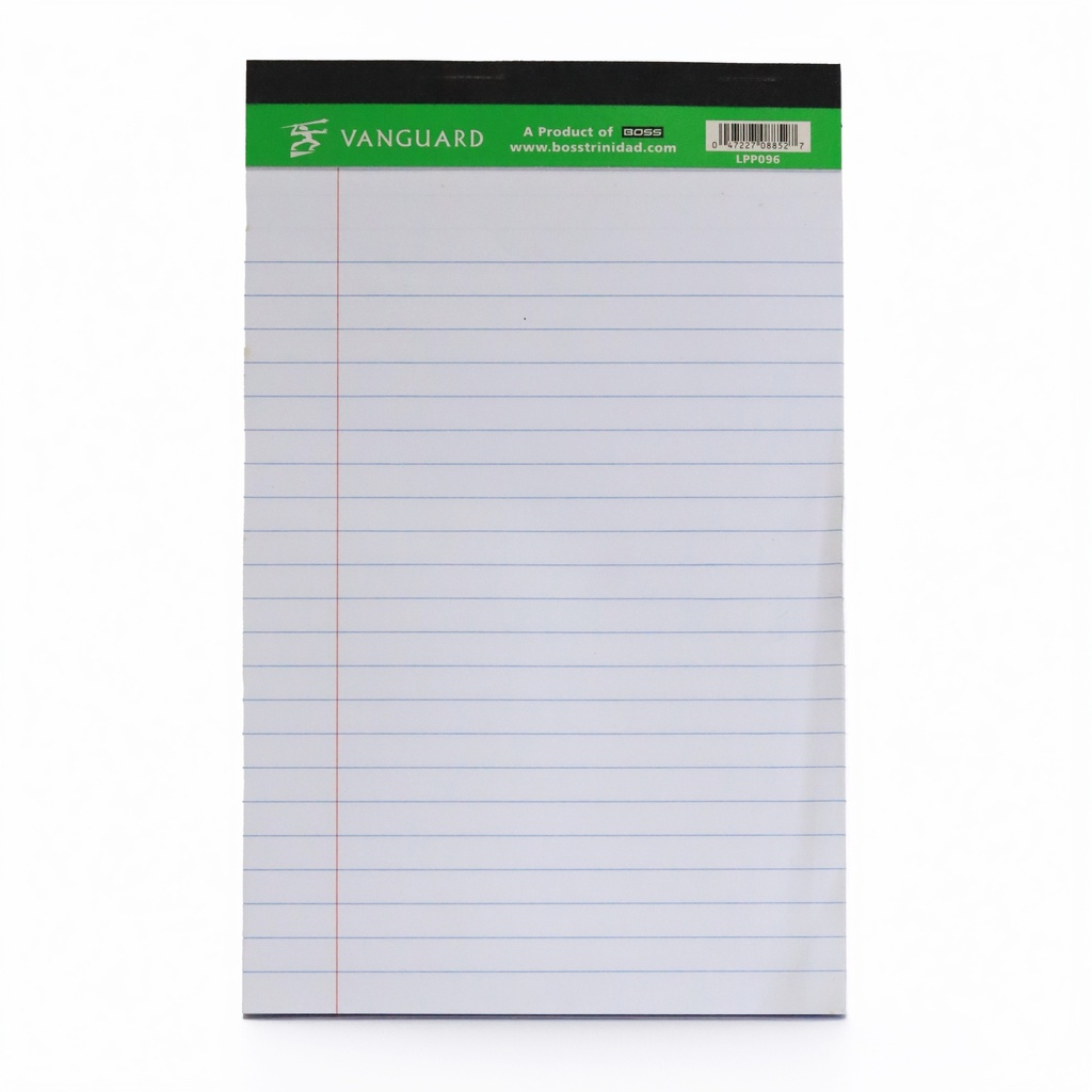 PAD RULED WHITE 8x5 PERF