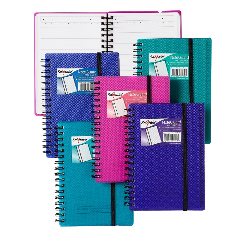 BOOK N/GUARD SPIRAL A4-75SHT