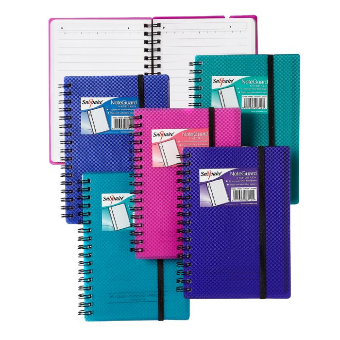 BOOK N/GUARD SPIRAL A5-75 SHTS