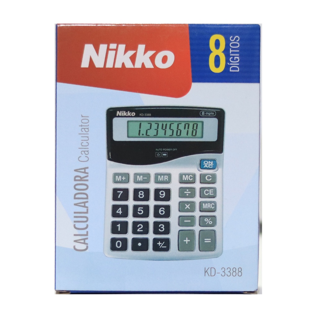 CALCULATOR 8 DIGIT #KD-3388
