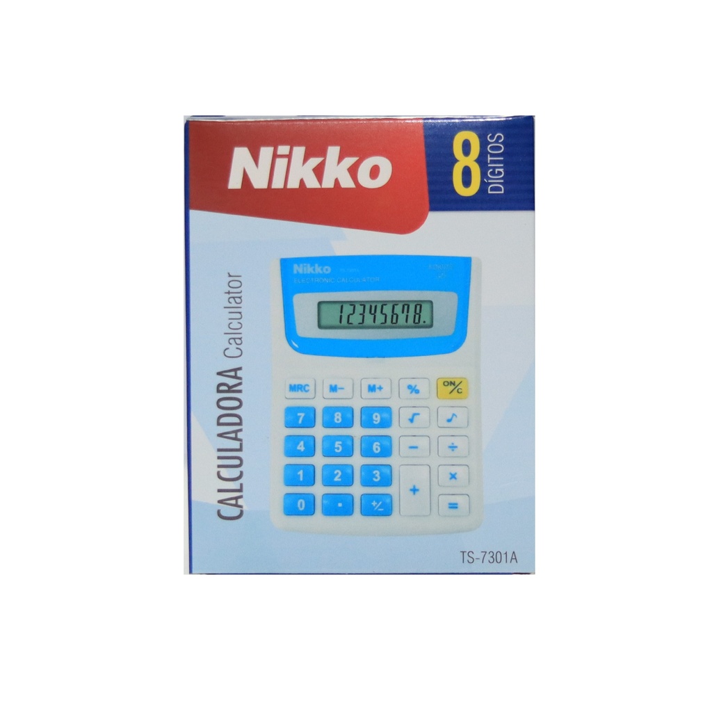 CALCULATOR 8 DIGITS 7301