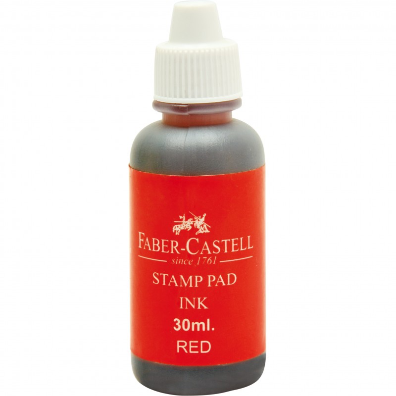 INK ENDORSING/STAMP PAD RED 30ML 5021