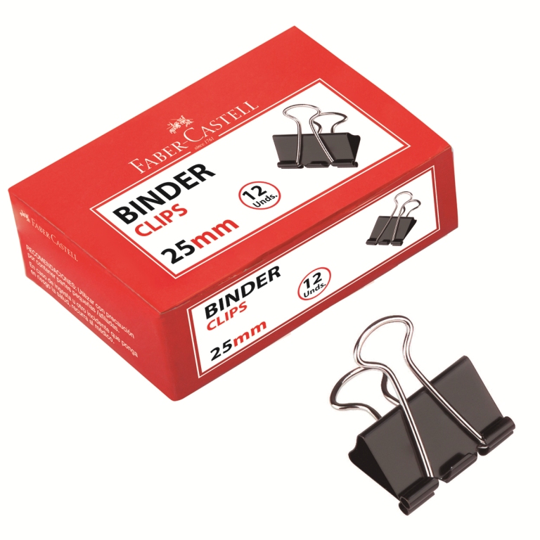 CLIP F/BACK 1 "/25MM FABER