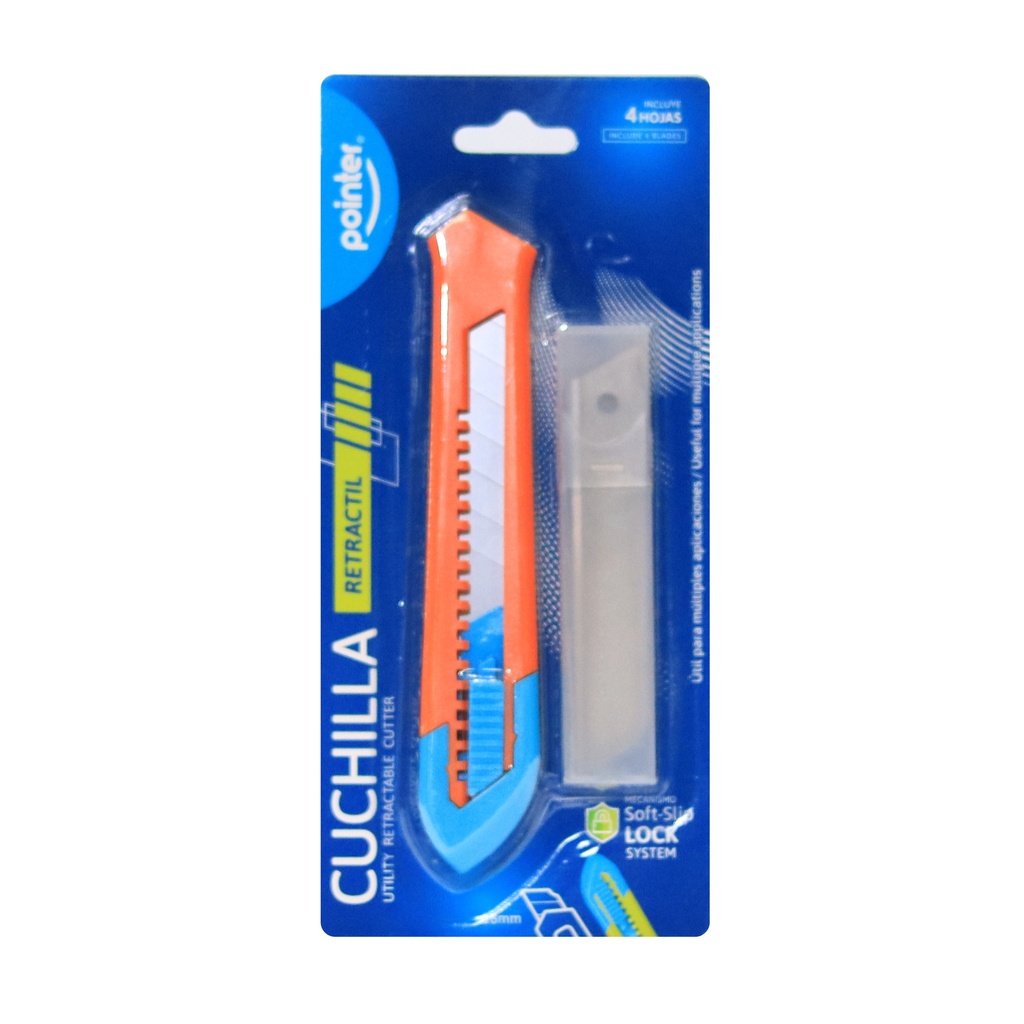 KNIFE UTILITY W/BLADES