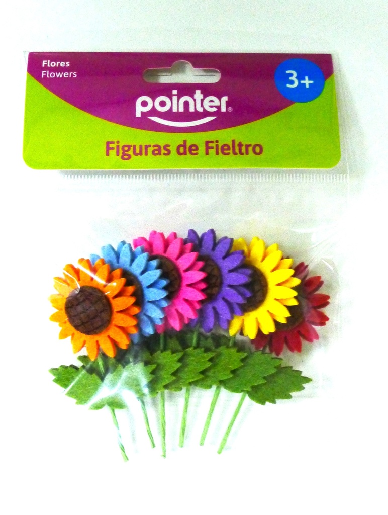 CRAFT FOAMY STICKERS FLOWERS