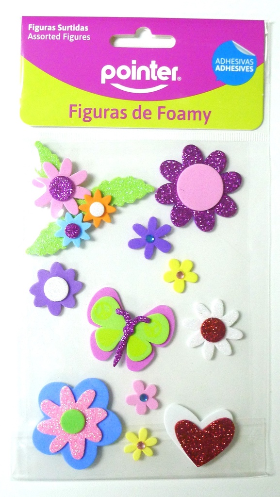 CRAFT FOAMY FLOWERS